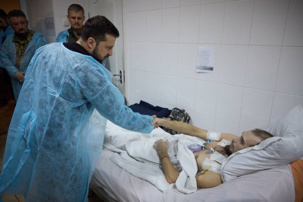 Снимка: Ukrainian Presidential Press Service